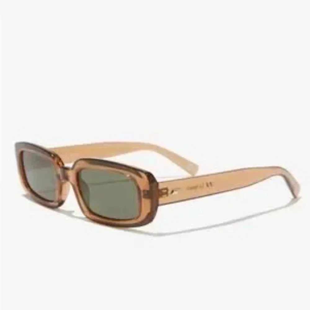 NWT Le Specs Dynamite Sunglasses In Tobacco MSRP $55 Retro Classic Preppy - Picture 1 of 4